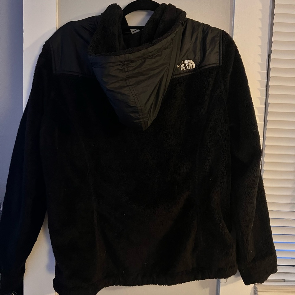 The North Face Black Fleece Hooded Pullover - Size Large